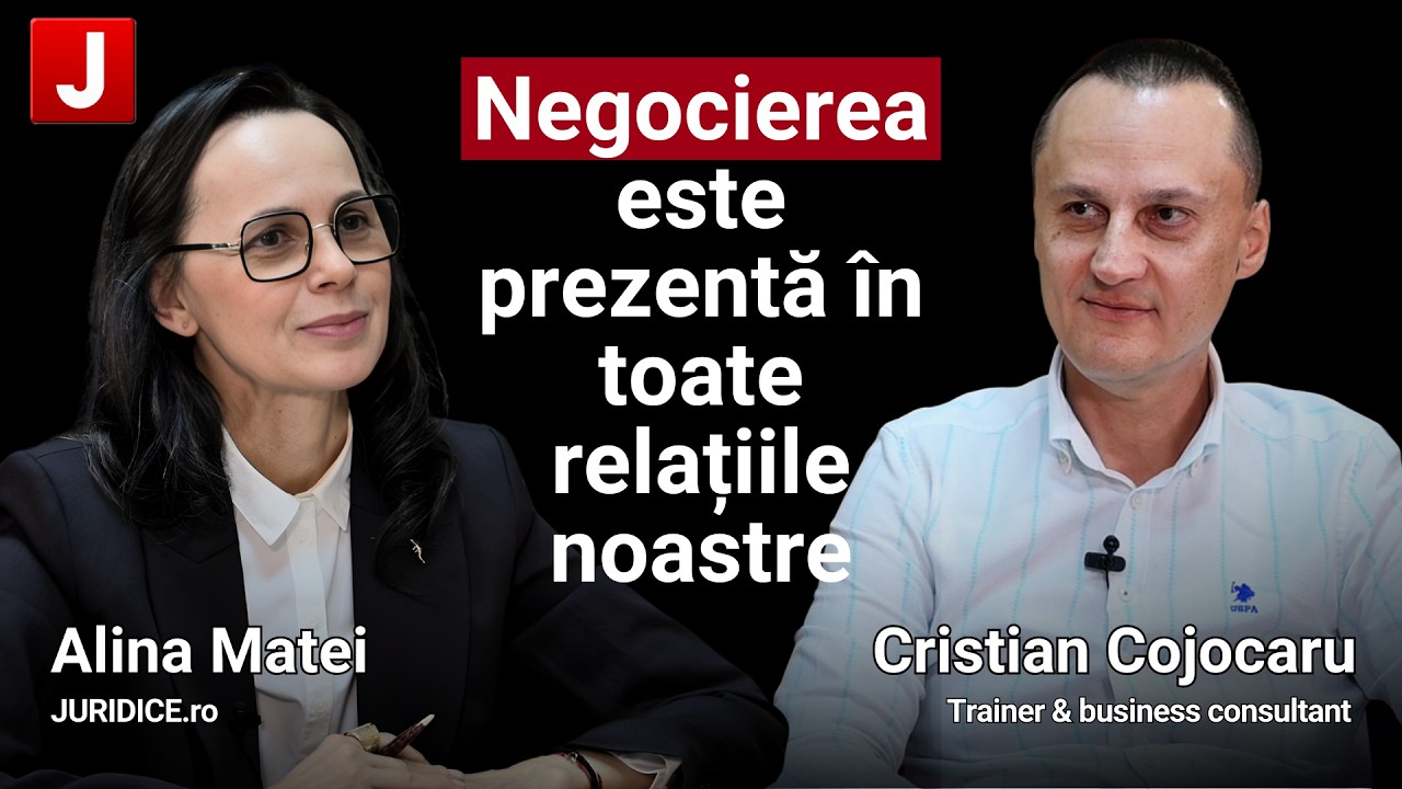 Negocierea este prezentă în toate relațiile noastre | CRISTIAN COJOCARU (2026)