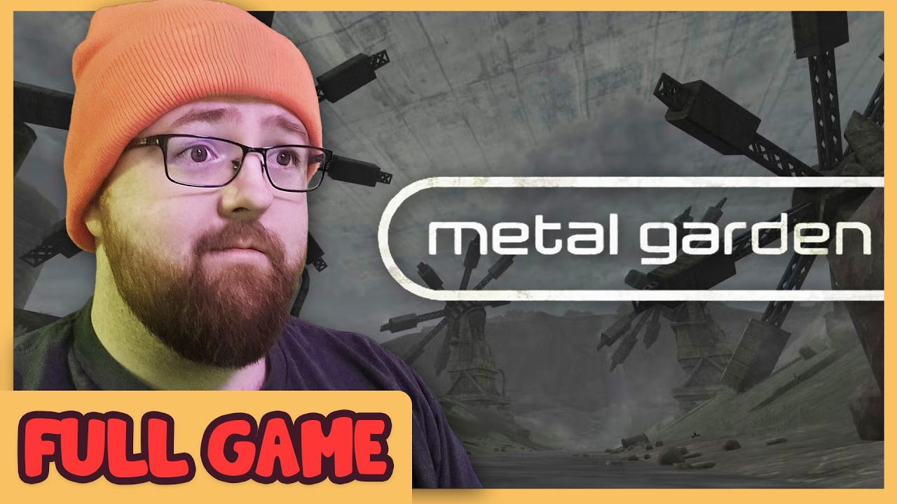 This Overwhelmingly Positive Steam Game Surprised Me! | Metal Garden (Full Game)