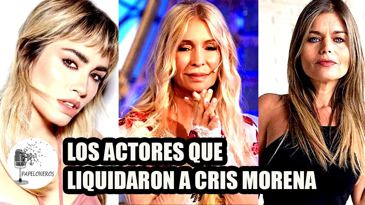 Los actores que destrozaron a Cris Morena