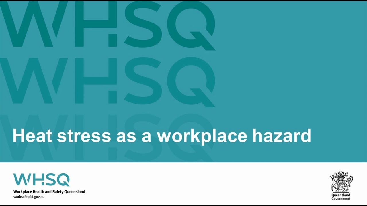 Heat stress as a workplace hazard