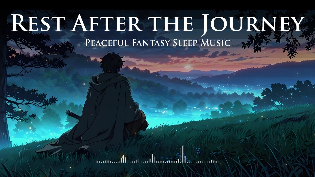 Middle-earth Night Ambience 🌙 | Medieval Fantasy Music for Sleeping