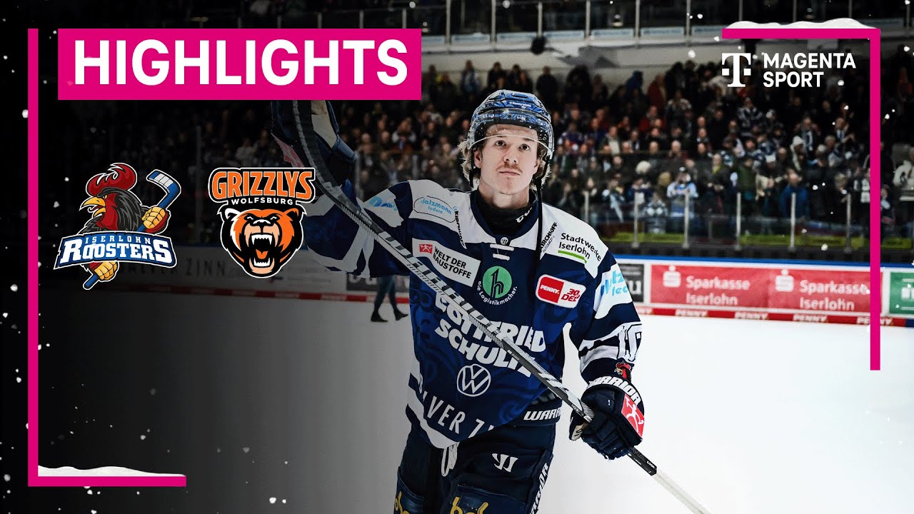 Iserlohn Roosters - Grizzlys Wolfsburg | PENNY DEL | MAGENTA SPORT