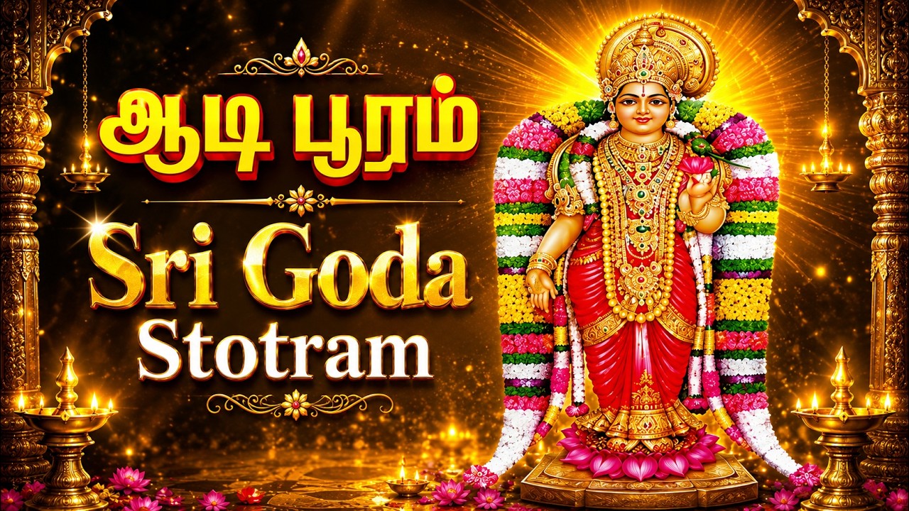 Sri Andal Stotram | Goda Stotram l Mantra Trance