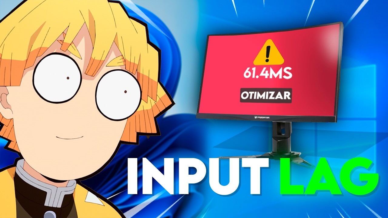 ADEUS INPUT LAG! A MELHOR OTIMIZAÇÃO de 2025⚡