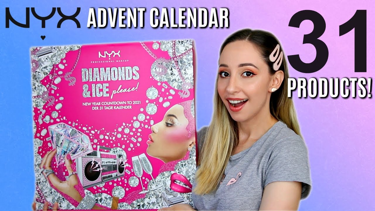 Nyx Beauty Advent Calendar 2020 - Diamonds and Ice please! | Vasilikis Beauty Tips