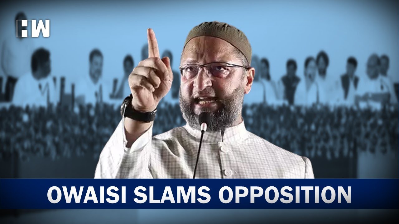 Asaduddin Owaisi slams Opposition on Bihar Meeting I Nitish Kumar I Mamata Banerjee  I Rahul Gandhi