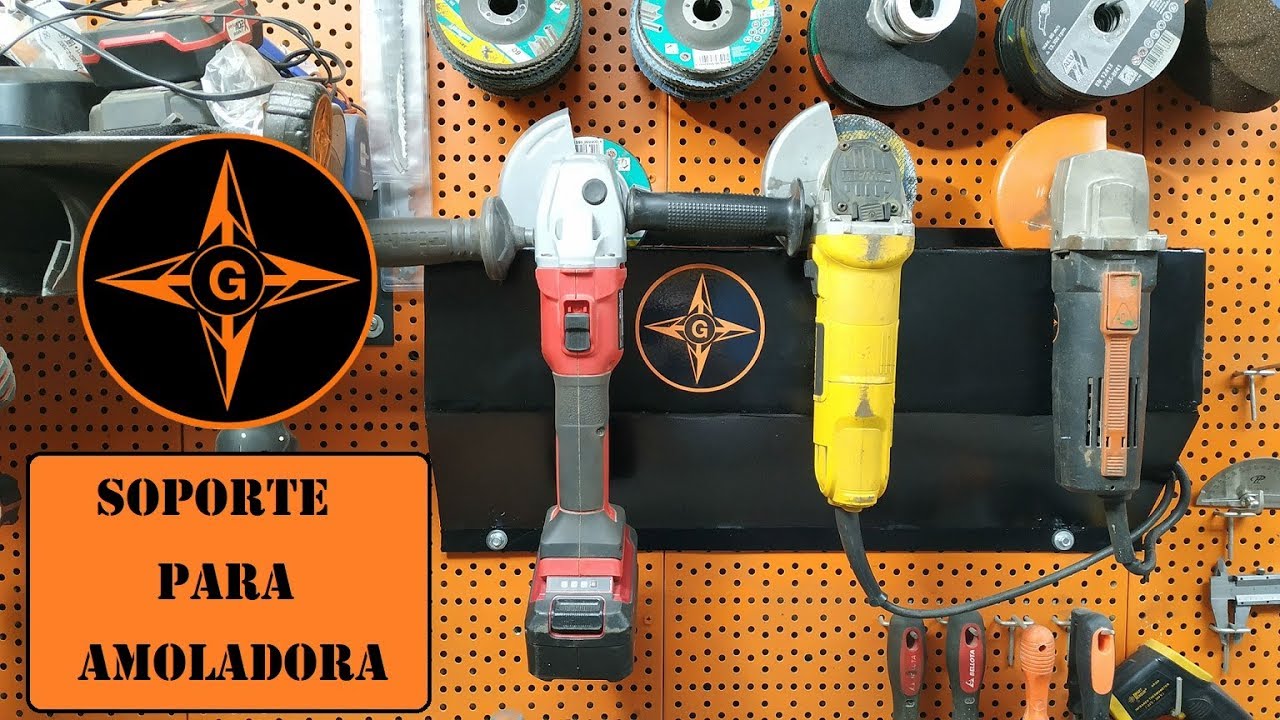 SOPORTE CASERO PARA AMOLADORA O MAQUINA DE DISCO / GRINDER SUPPORT /   GINESSOT