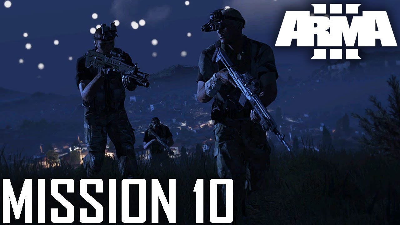 ARMA 3 Campaign walkthrough [ 2K 60+fps ] East Wind Mission 10 - Common Enemy