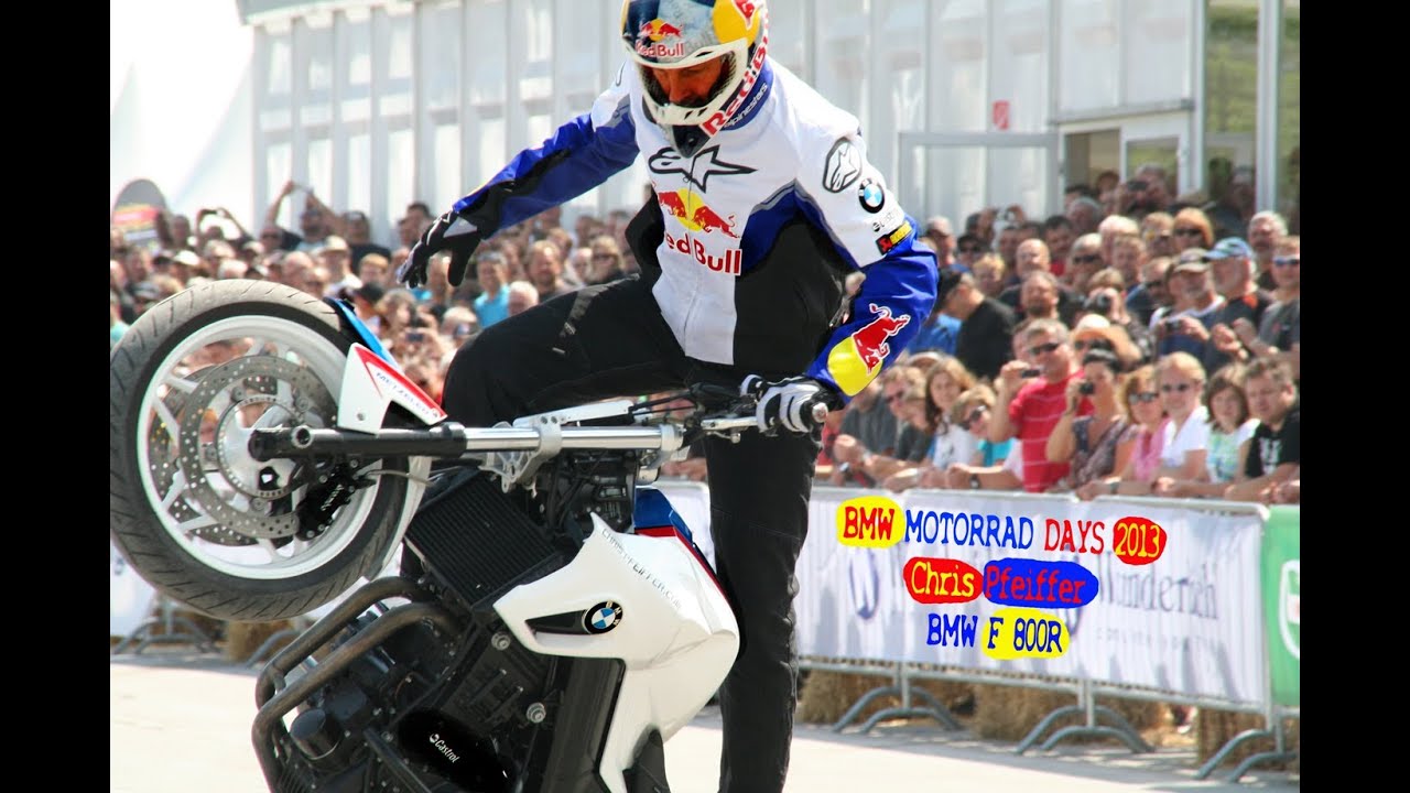 BMW Motorrad Days, Chris Pfeiffer, F 800 R, Kamasutra, Freestyle Streetbike, Stuntriding