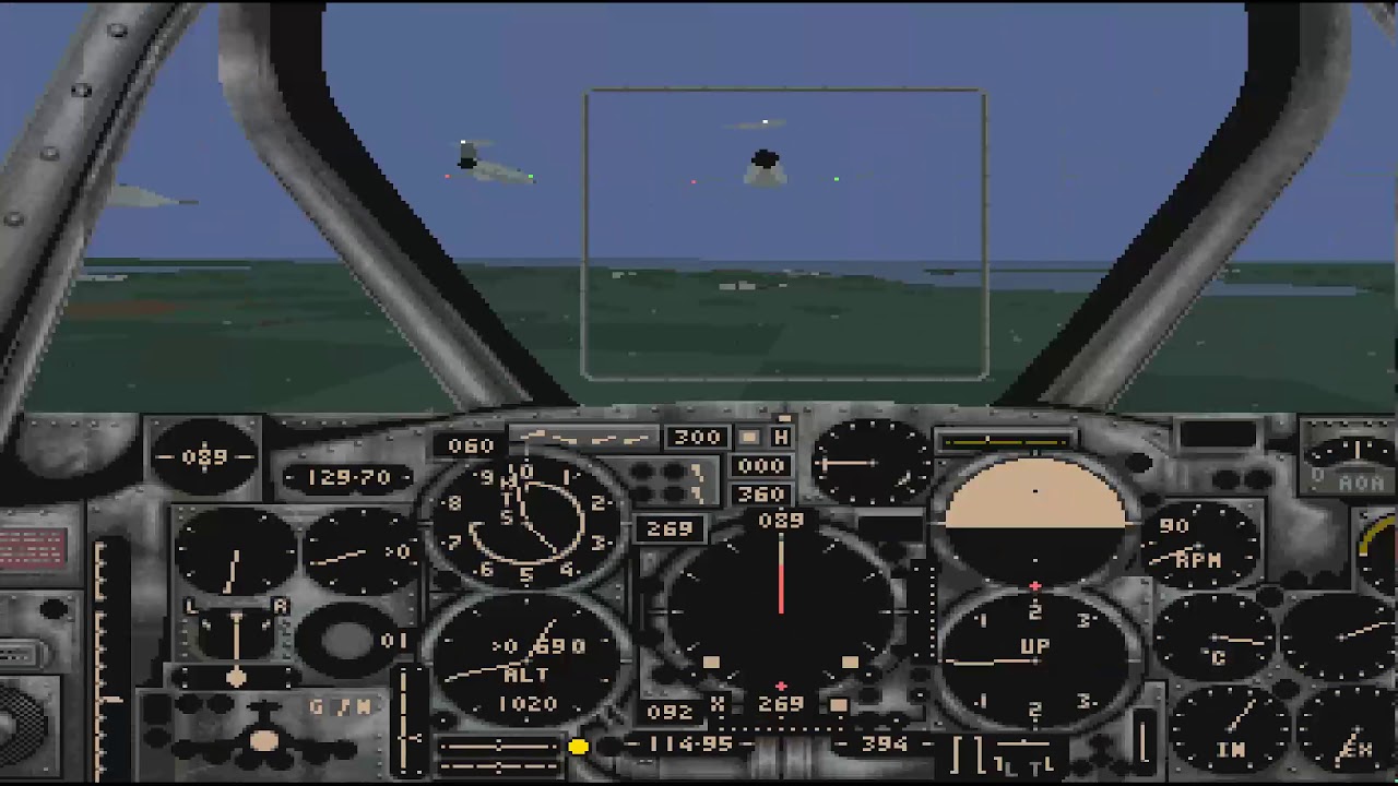 AMIGA Jet Pilot v1 002 The PInnacle of Realistic Flight Simulation 96 OCS +Vulcan SoftWB Cr Hellfire