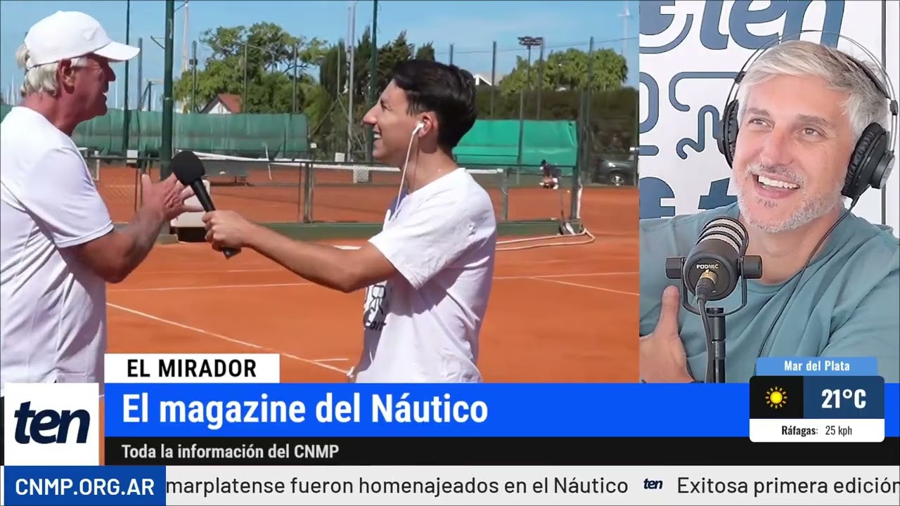El tenis del Náutico desde adentro: entrenamiento de Fran Navarro y Gaby Ursini