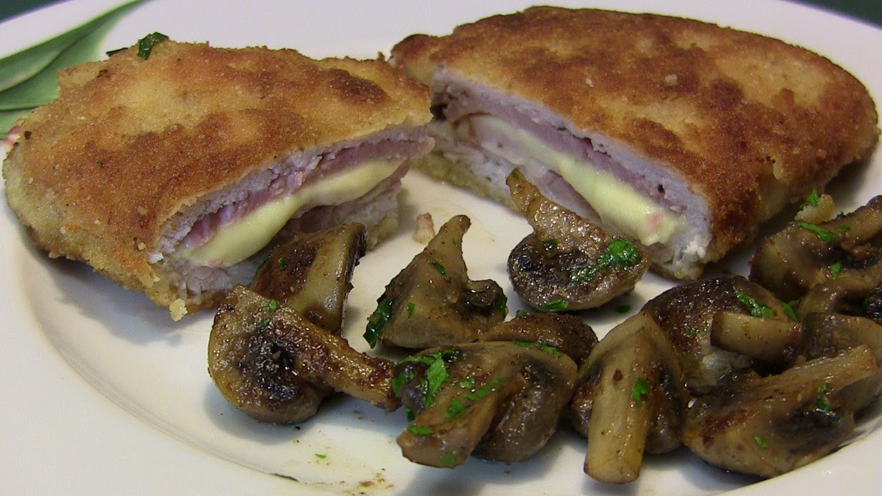 Kotlety Cordon bleu z szynką i serem