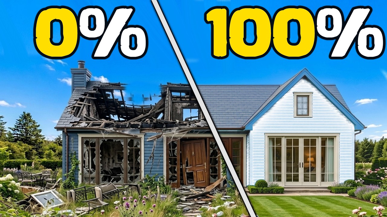 Я восстановил дом в House Flipper на 100%