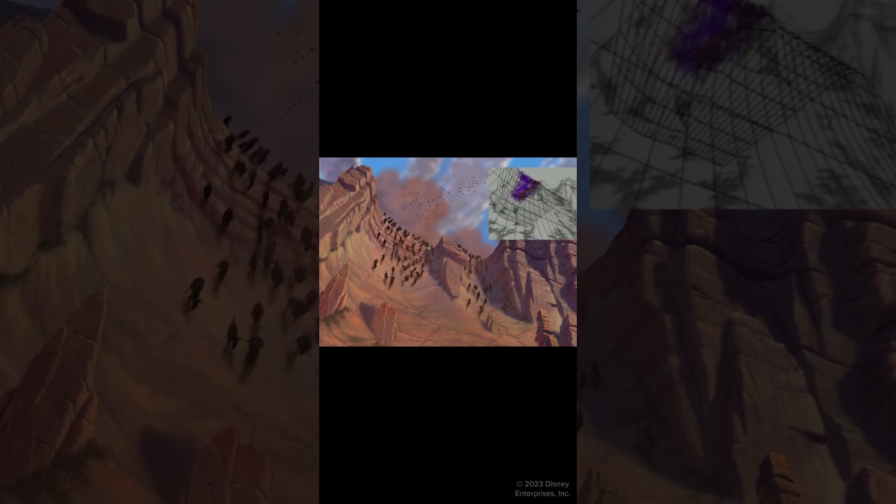 100 Years of Disney Animation: The Lion King Crowds
