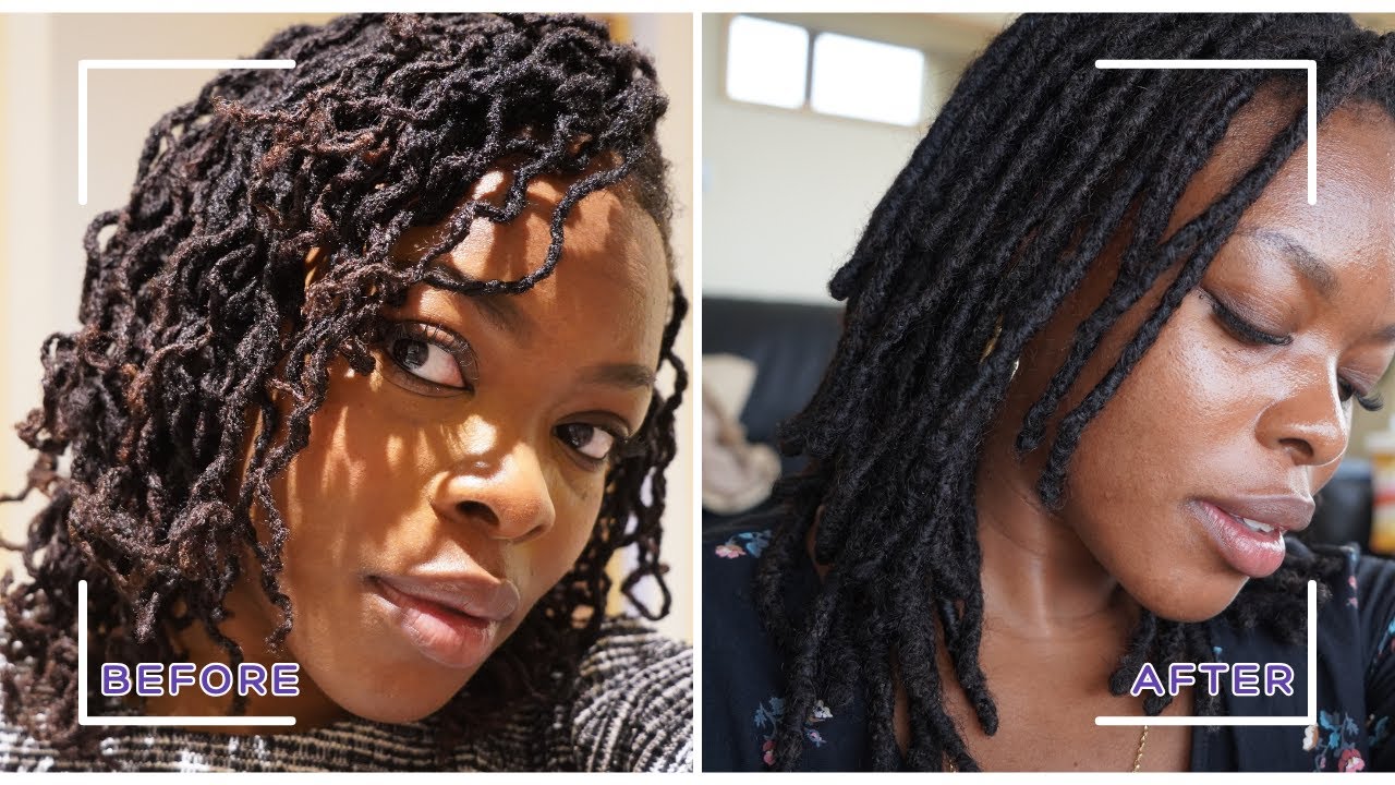 Combine microlocs or sisterlocs into traditional locs | DIY