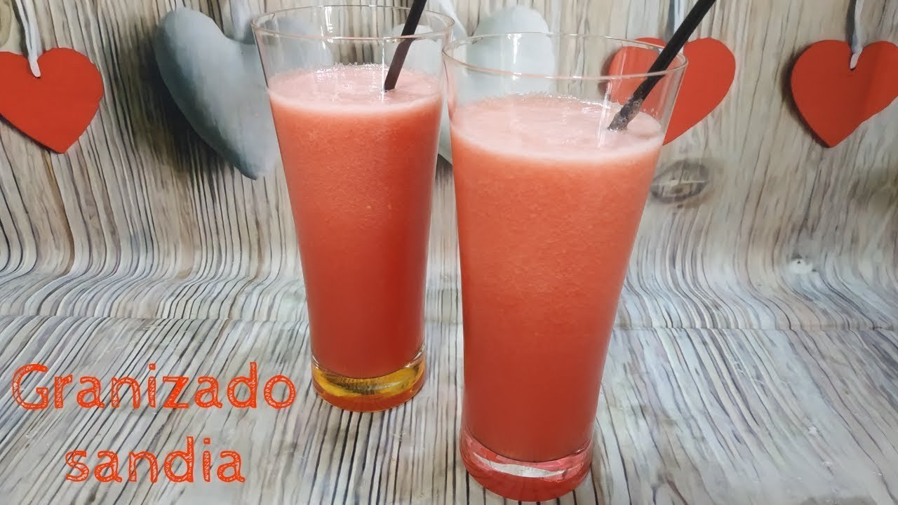 GRANIZADO DE SANDÍA 🍉 Fácil, rápido y refrescante con Mambo!!!