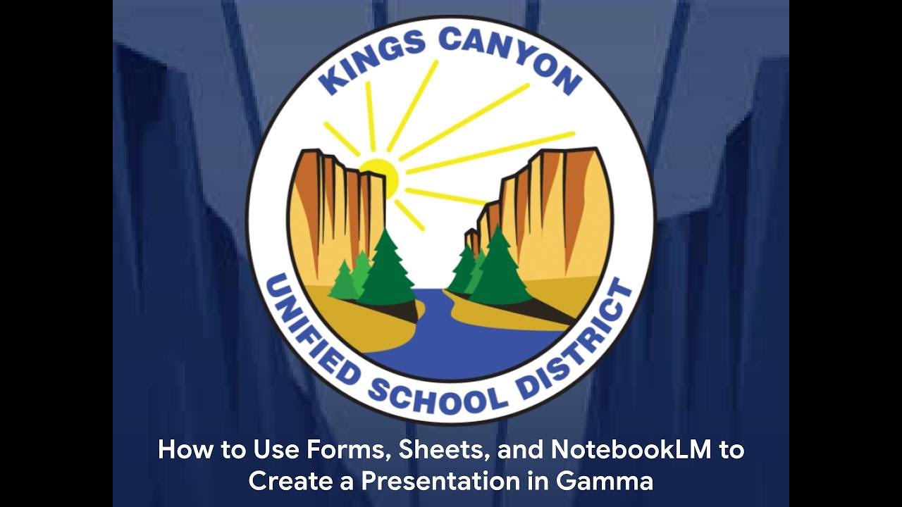 How to Use Forms, Sheets, and NotebookLM to Create a Presentation in Gamma