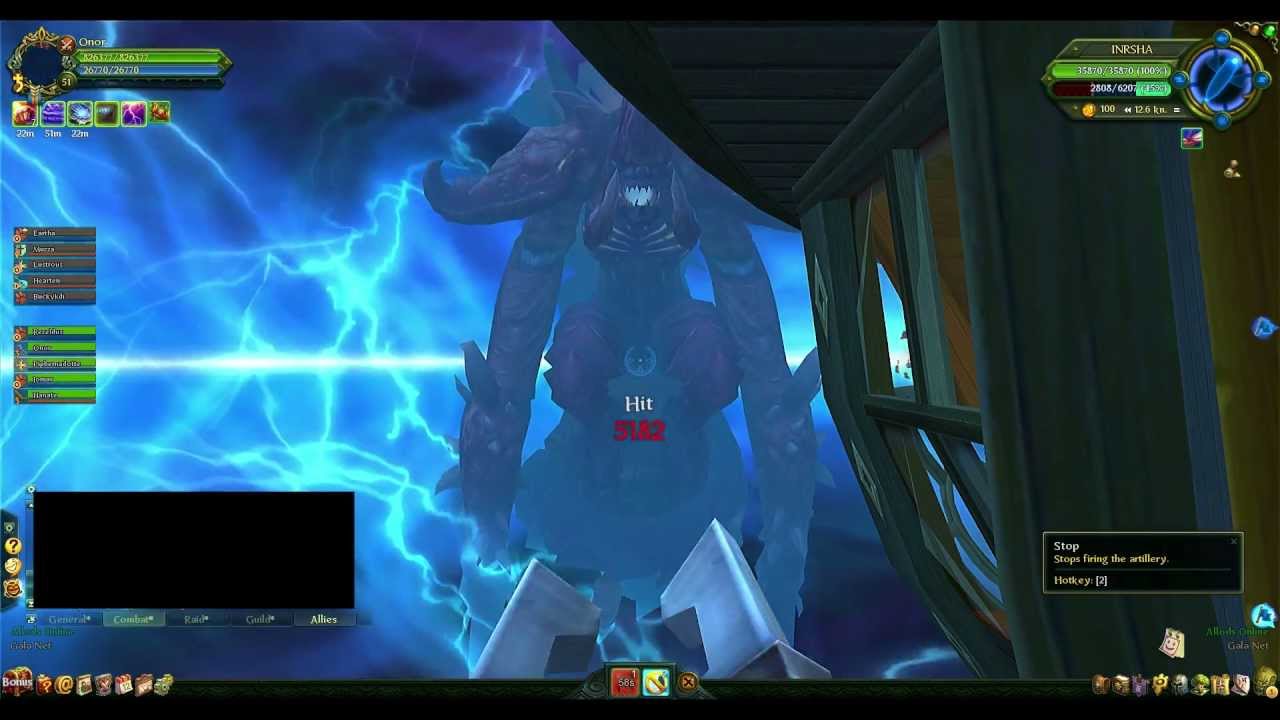 Allods Online Fighting The Distorted Octulhu In The Anomalous Sector (HD)