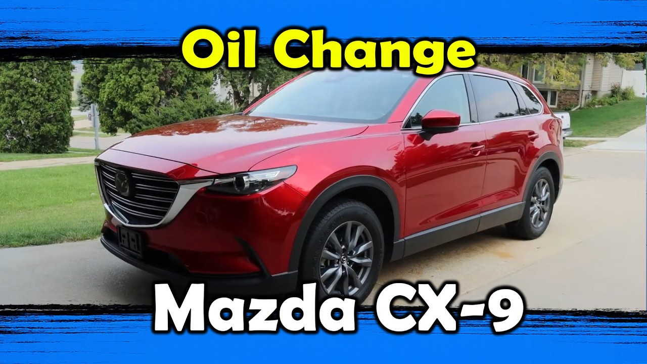 2020 Mazda CX-9 - Lubrication System Service (Oil and Filter Change)