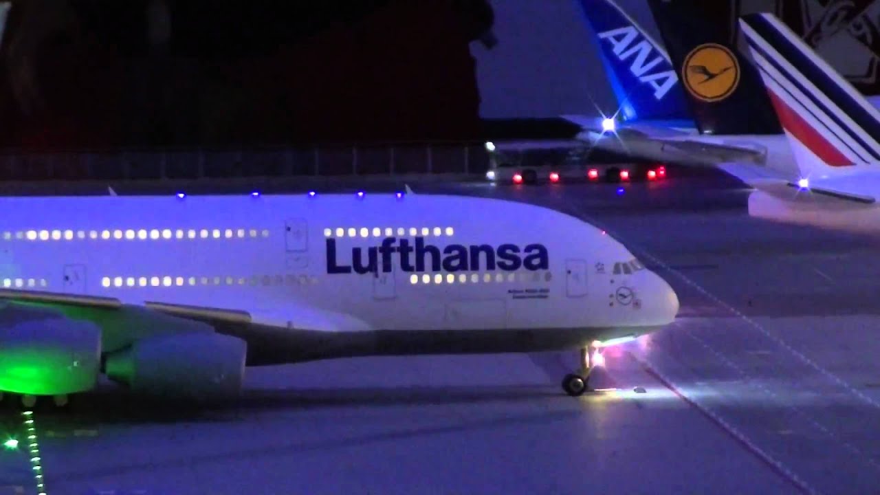 ✈ Miniatur Wunderland Hamburg Flughafen in Full HD 1080p Teil 1/3  Miniature Wonderland Airport