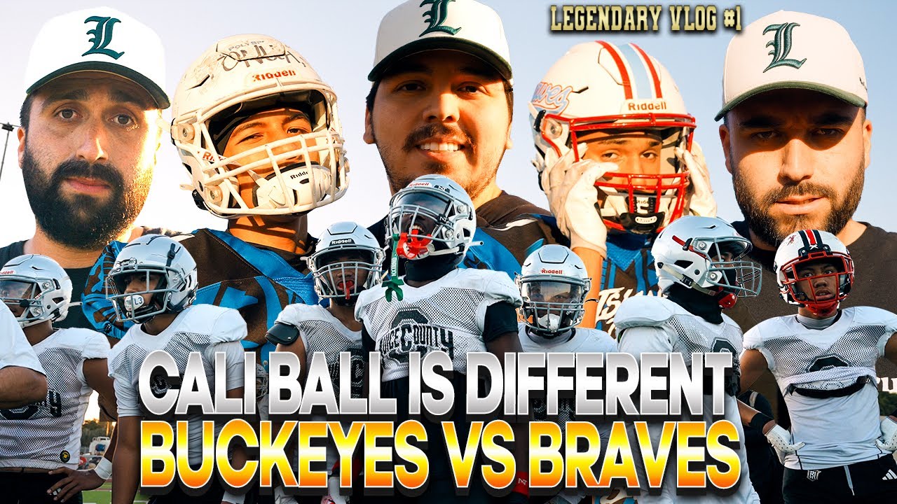 CALI BALL IS DIFFERENT 🤯- OC Buckeyes vs IB Braves 14u🥤⚔️- Legendary Vlog #1 💥