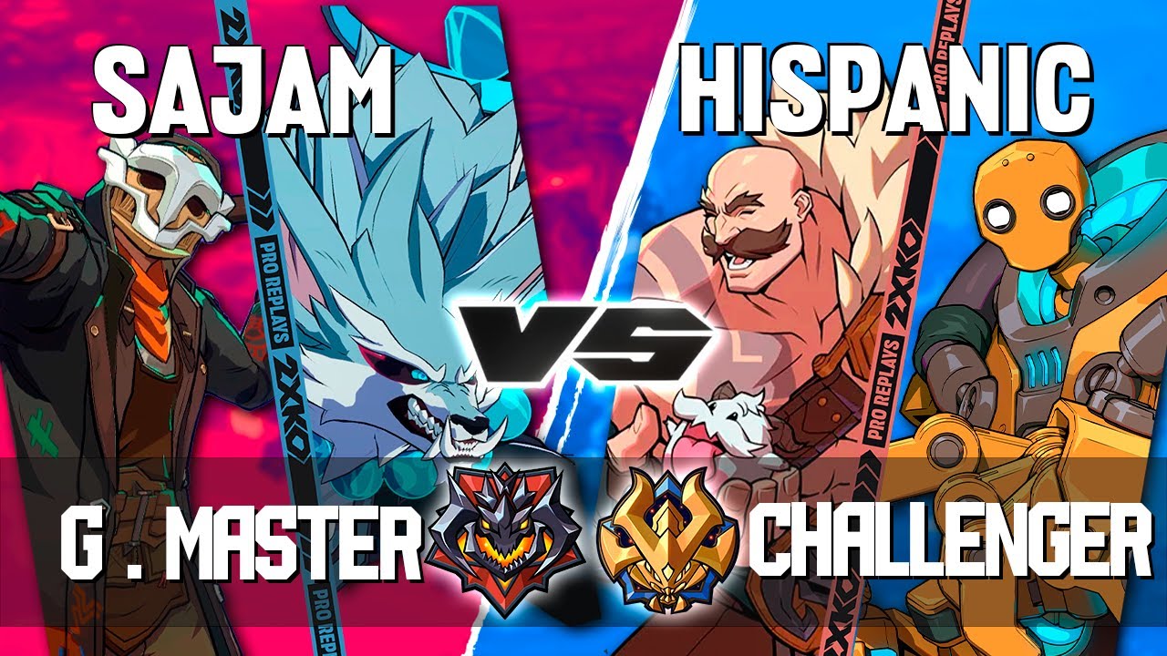 2XKO ▰ SAJAM (Warwick-Ekko) vs HISPANICATHEDSCO (Braum-Blitzcrank) ▰ 2XKO Pro level replays