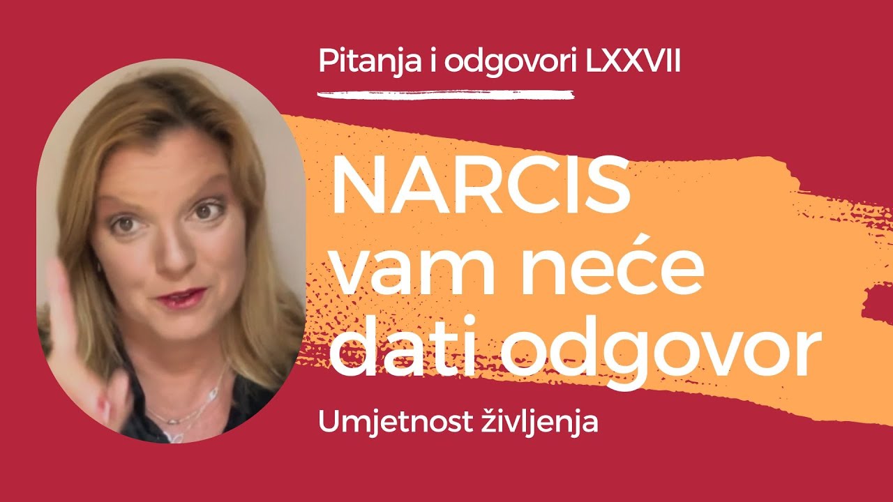 Pitanja i odgovori LXXVII - Narcis vam neće dati odgovor