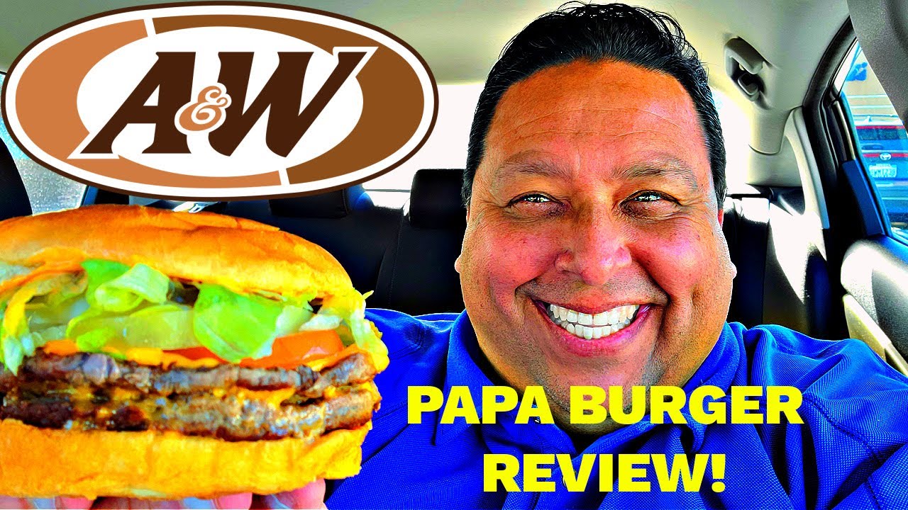 ОБЗОР БУРГЕРА A&W PAPA ~ Совместный проект Федерации гурманов!