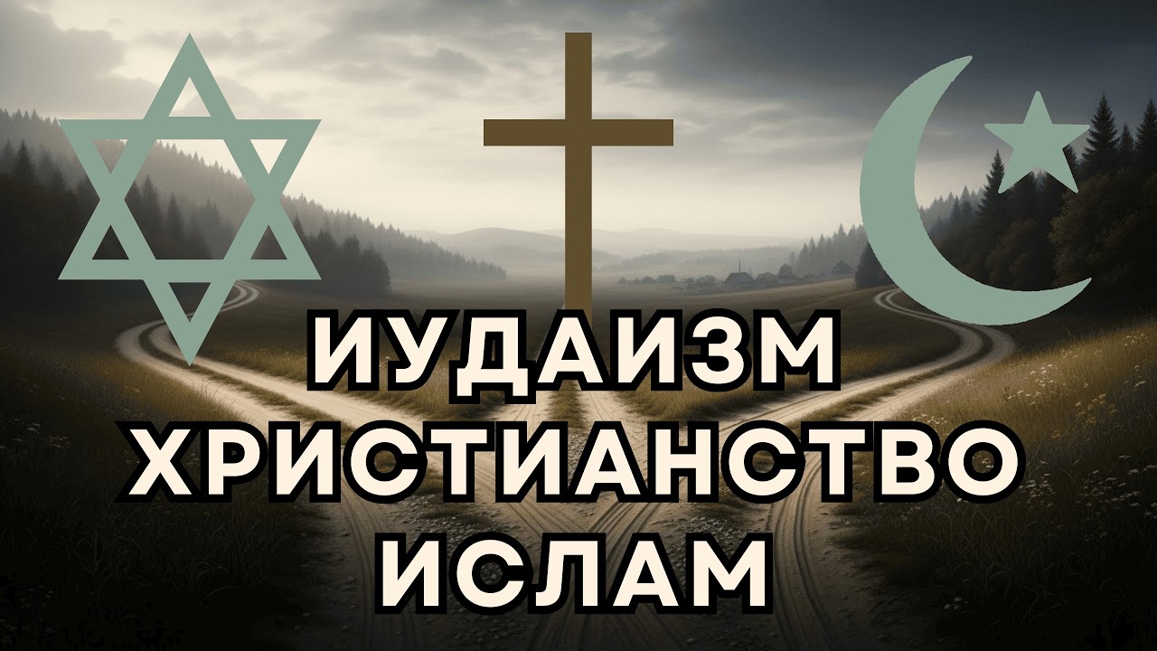Почему иудаизм, христианство и ислам конфликтуют, если верят в одного Бога?