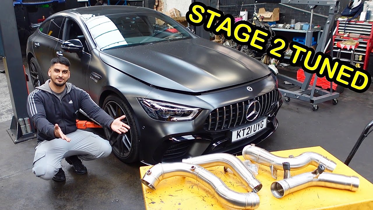 Тюнинг моего Mercedes GT63 до 2-го уровня — 800 л.с.!