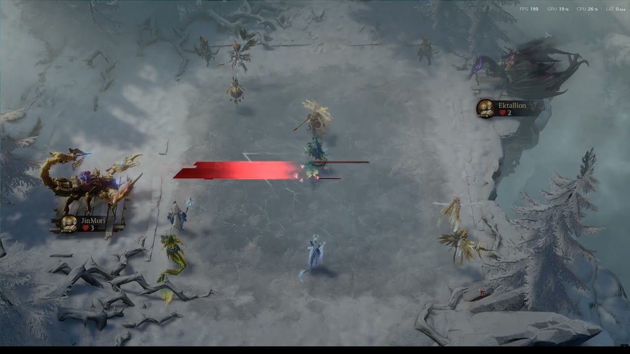 Tavern Gambit Aura with Frost PVP 3 #dragonheir  #HymnofChessandBlade