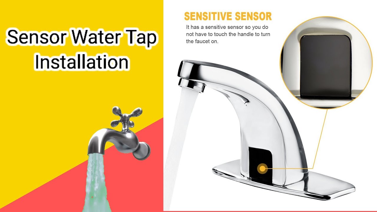 Sensor Water Tap Installation | Touch free Tap |  Unboxing Water Tap @MultiSkillGuru