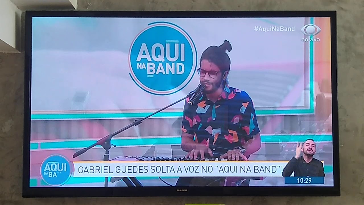 Gabriel Guedes na Band