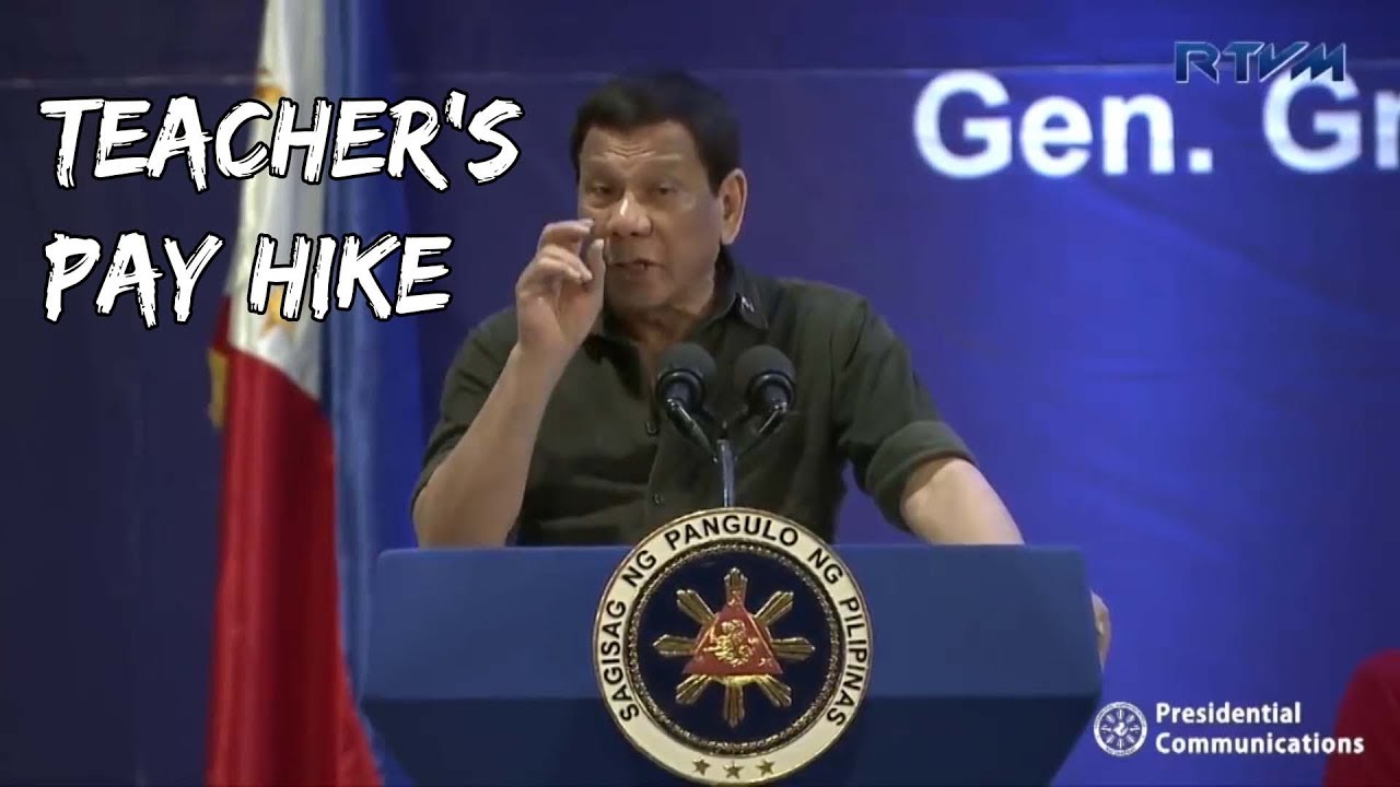 PRRD wants to strike deal on teachers’ pay hike