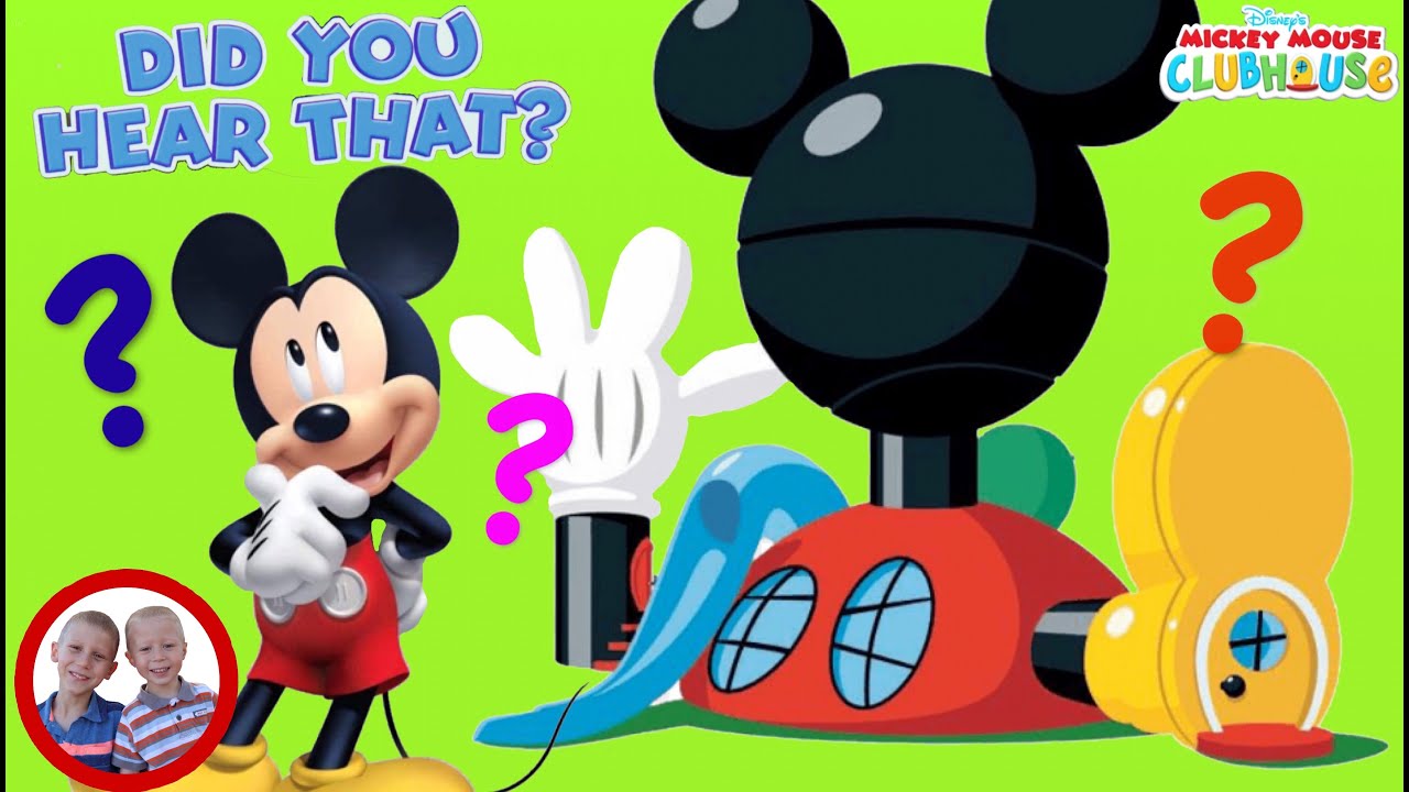 Disney Mickey Mouse Clubhouse - DID YOU HEAR THAT? Kids books read aloud|Story time with Mike & Jake