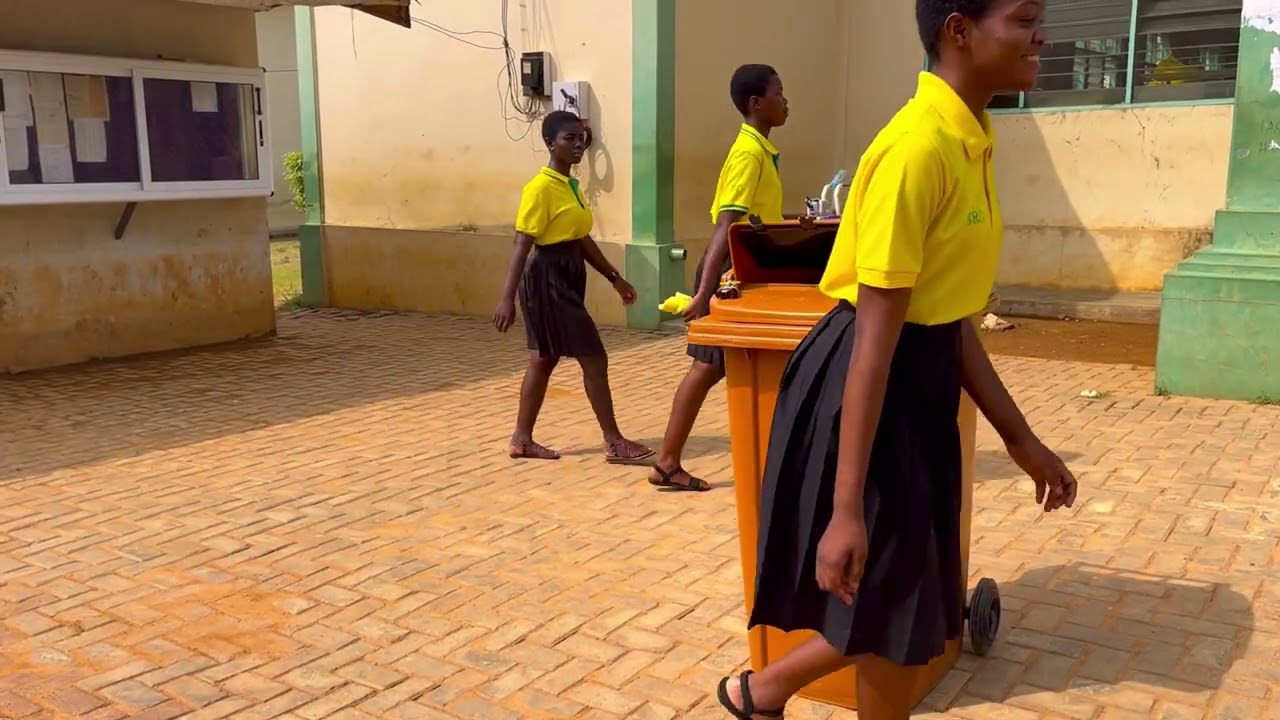 Saviour senior high school build a smart bin that talks 