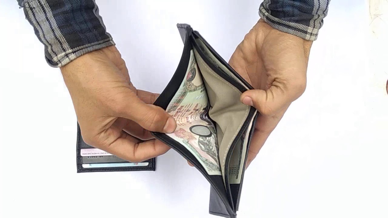 Men's pocket wallet in nepal | Unique wallet