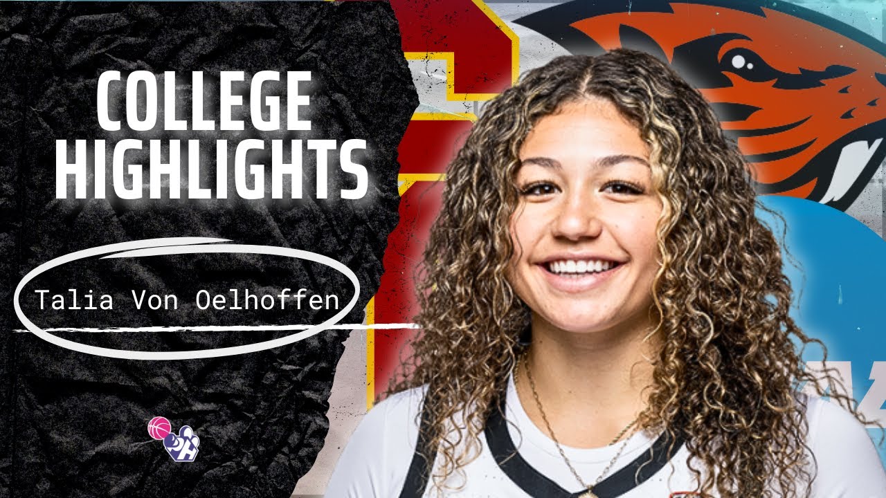 Talia Von Oelhoffen College Highlights 2024/25 || NCAA D1 || Oregon State & USC Trojans
