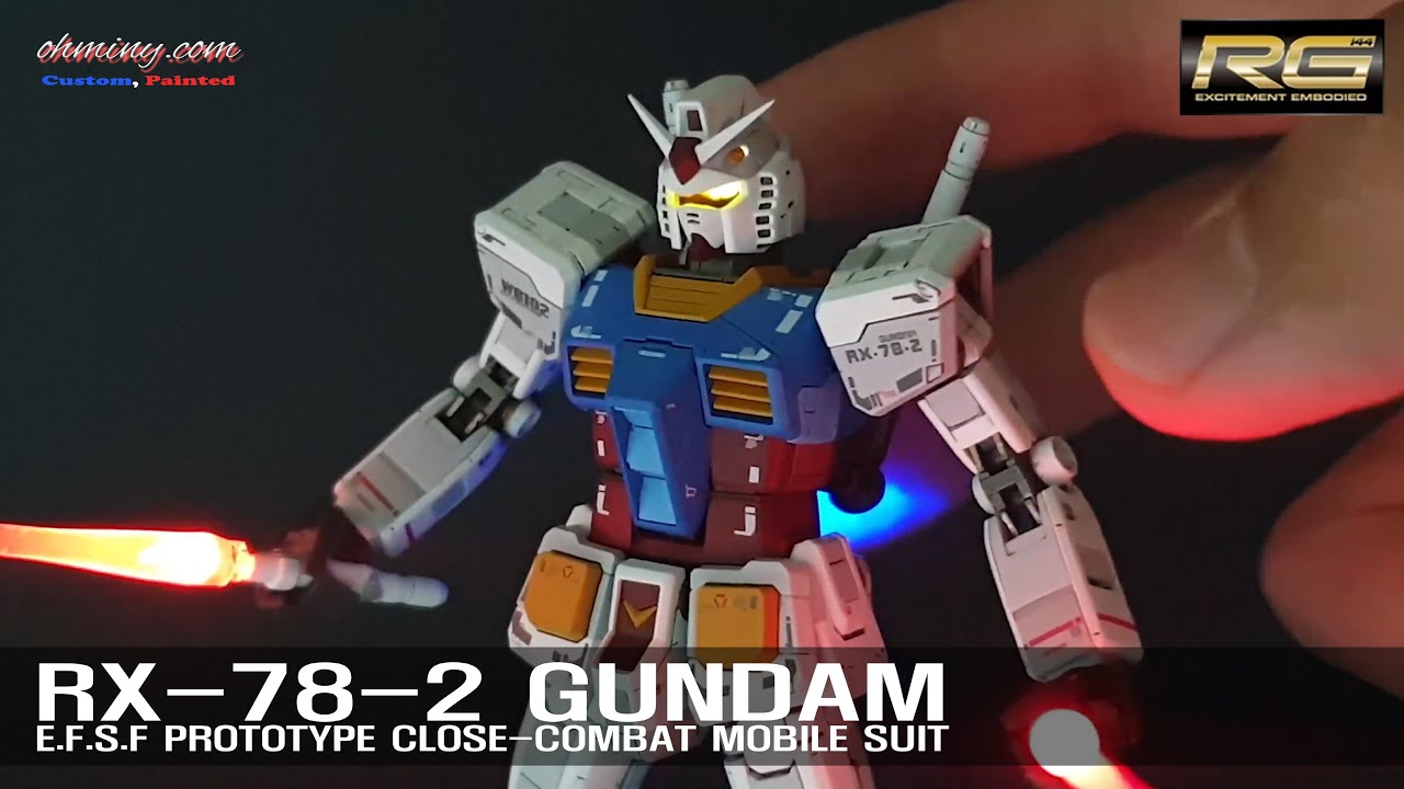 [RG01] RX-78-2 First Gundam Full Build