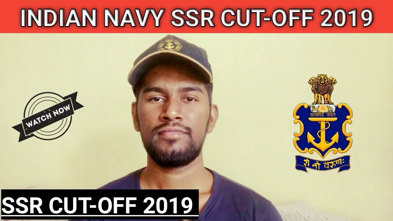 Indian Navy SSR Cut-Off 2019 || Join Indian Navy