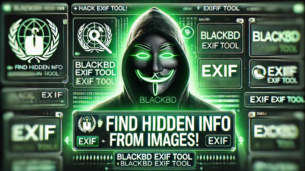 Find Hidden Info from Images! | BlackBD EXIF Tool 🔥 Education Purpose only.