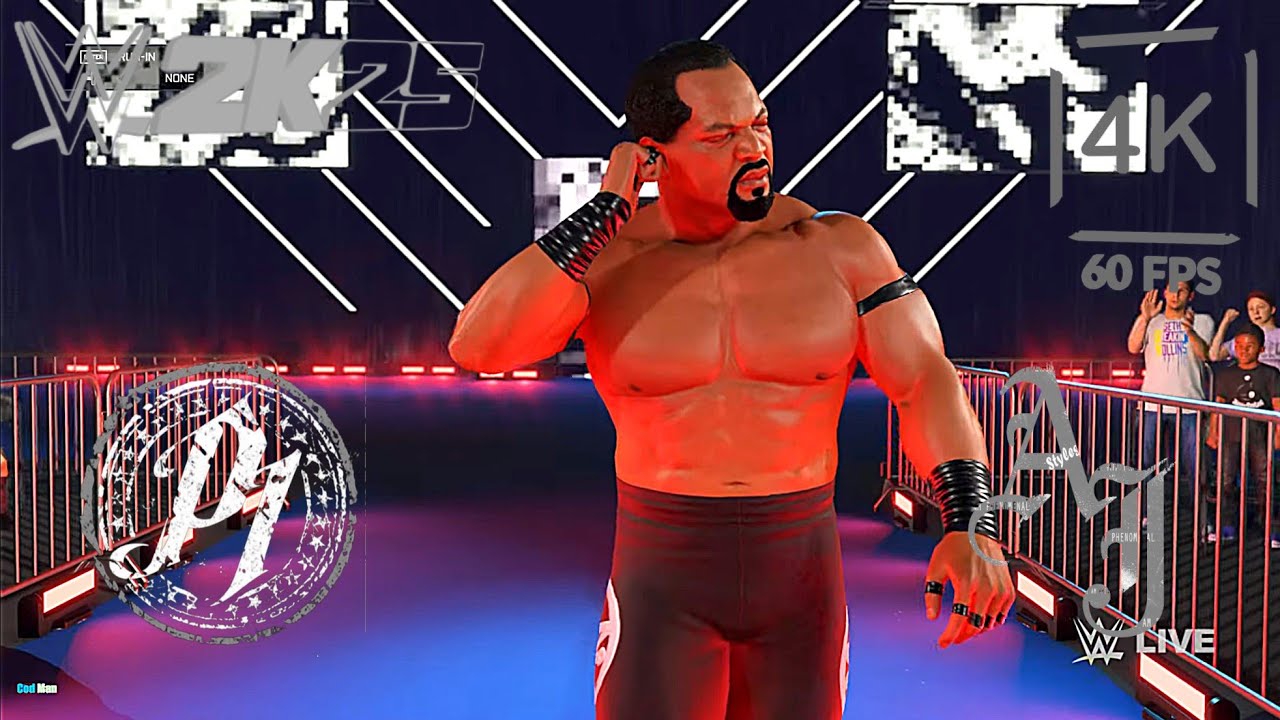 Aj Styles vs  Farooq | Wwe 2k25 | The Phenomenal One | Extreme Rules Match |⭐⭐⭐