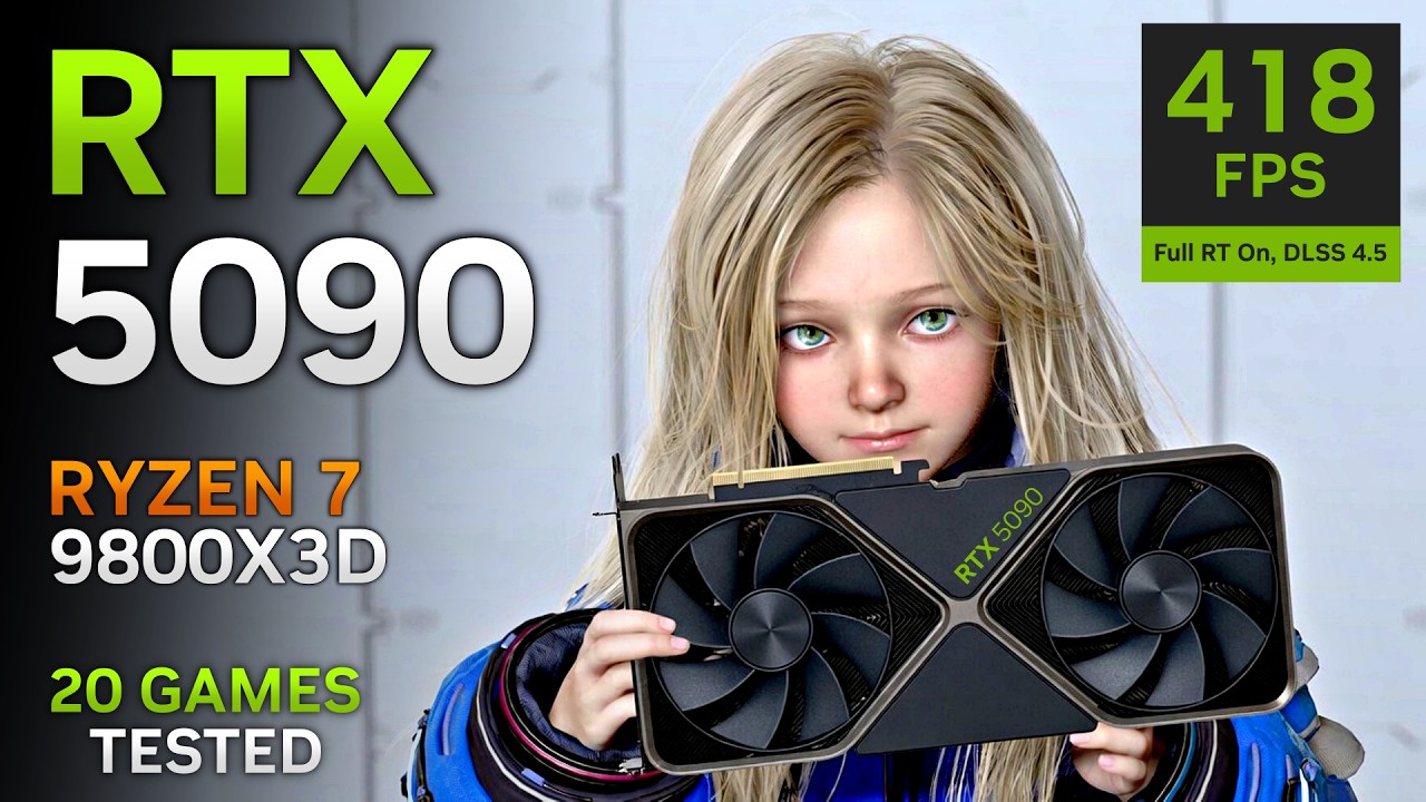 THE FASTEST GPU IN THE WORLD! 20 Games Tested on RTX 5090 (4K)