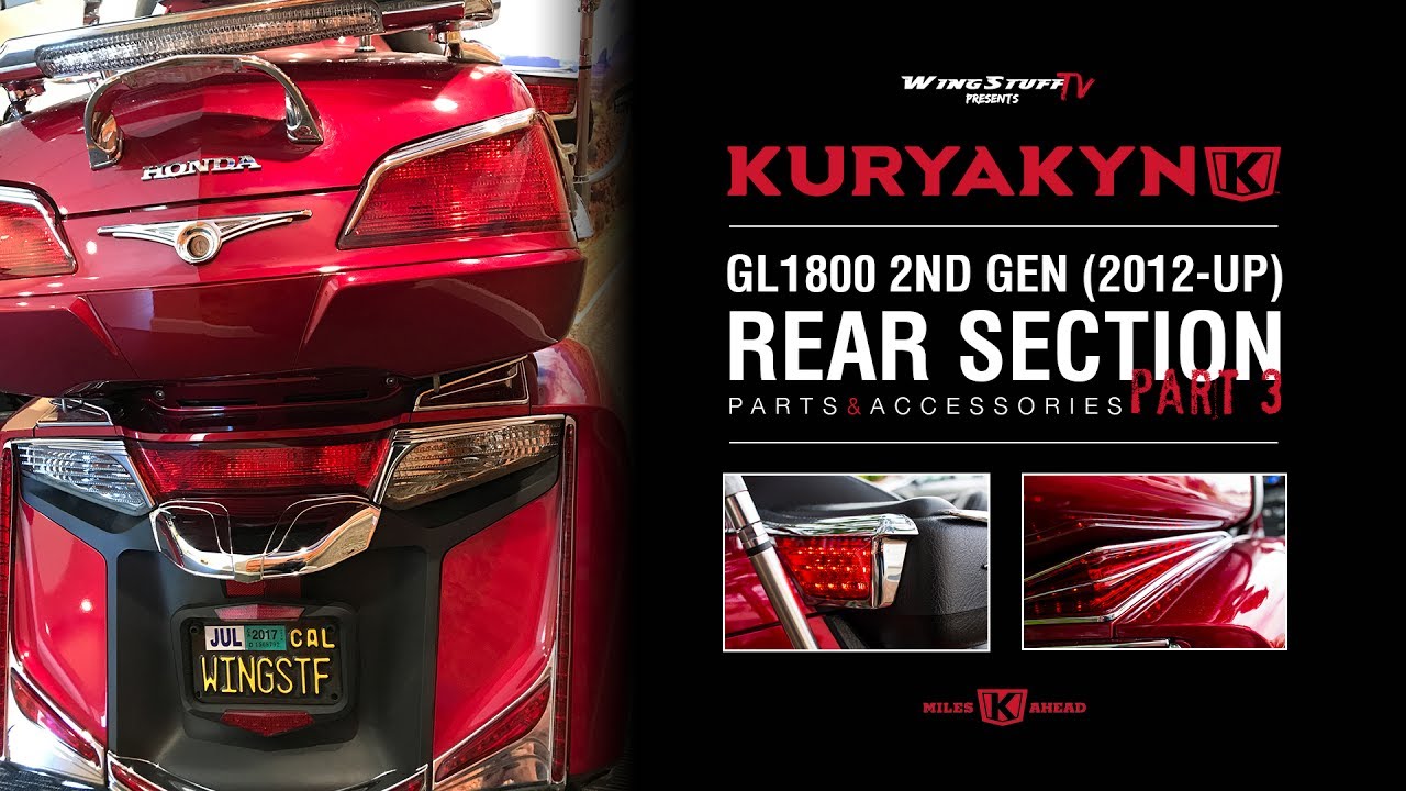 Kuryakyn Accessories for the GL1800 2012 & NEWER | Honda GoldWing REAR SECTION | WingStuff.com