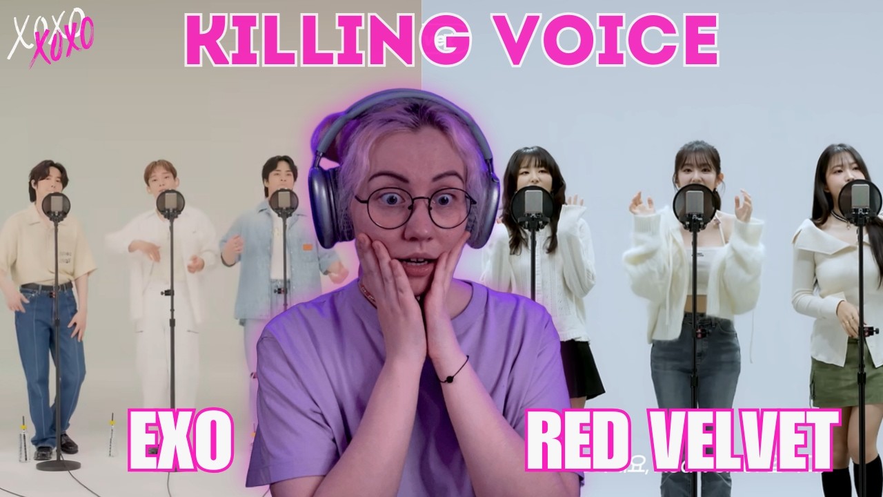 Реакция на Killing Voice — Red Velvet и EXO | Psycho, Bad Boy, Love Shot, Growl | KPOP REACTION