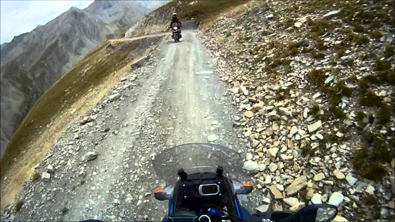 Tunnel du Parpaillon à moto