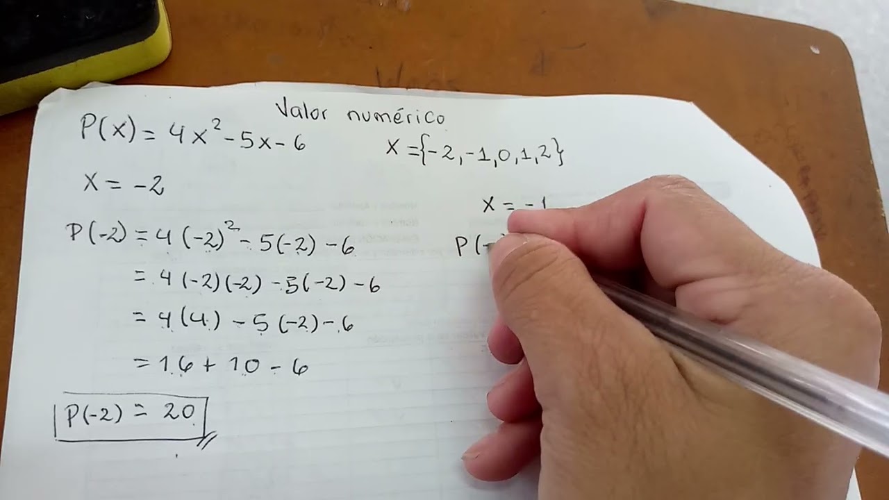 Valor numérico #1