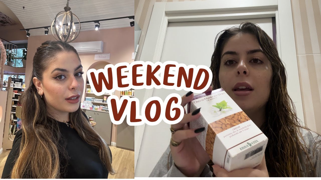 LAVORO E STUDIO 💪🏼📚- WEEKEND VLOG