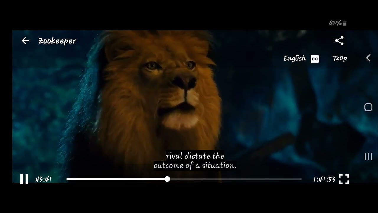 Zookeeper Griffin talks to Joe the lion