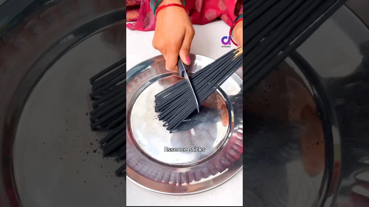 Best Fragrance making in 3 minutes 😲 #fargrance #homemade #diyabatti